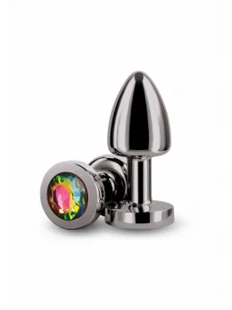 NS Novelties Rear Assets Petite Chrome-Plated Intimate Plug Silver
