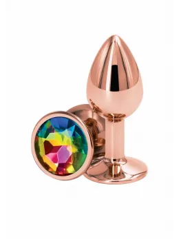 Rear Assets Rose Gold S - Compact Rose Gold Aluminum Plug