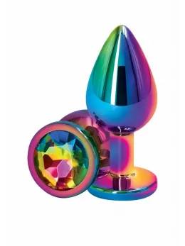 Rear Assets Multicolor M Chrome-Plated Aluminum Plug Medium