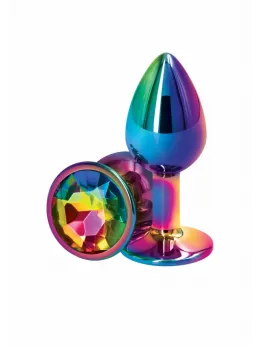 Rear Assets Multicolor S Chrome-Plated Aluminum Plug Small
