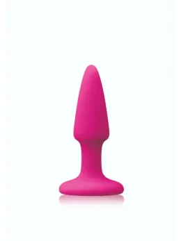 Colours Pleasures Mini Plug Platinum Silicone Black Small