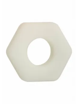 Alpha Glow-In-The-Dark Liquid Silicone Hexagonal Support Ring