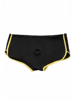 CalExotics Boundless Brief Black & Yellow Comfort Harness S/M