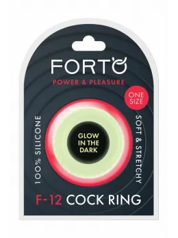 FORTO F-12 35mm Silicone C-Ring Glow-in-the-Dark Adjustable Band