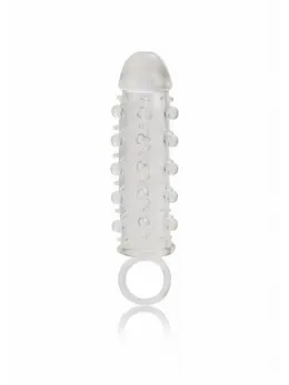 Stud Extender with Support Ring - TPR Sleeve, Anatomical Fit, Clear