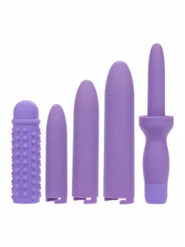 Dr. Laura Berman Rechargeable Dilators Set 4 Sizes + Silicone Sleeve