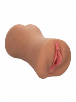 CalExotics Stroke It Dual Entry Sleeve Pure Skin 2-Entry Pink 2lbs