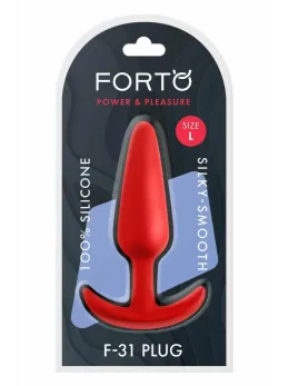 FORTO F-31 Plug Large Red Premium Silicone Flexible System