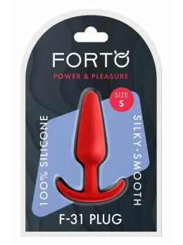 FORTO F-31 Plug Small Red Premium Silicone Flexible System