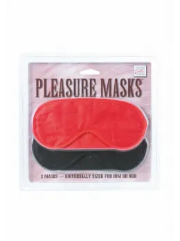 Pleasure Masks 2 pcs - Double-Layered Contoured Blackout Eye Masks
