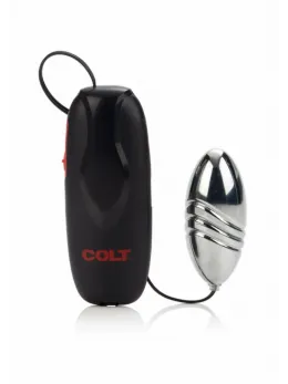 COLT Turbo Bullet Intimate Power Bullet, Multi-Speed, Silver Finish