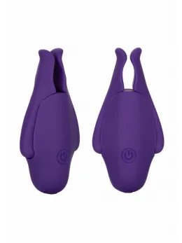 CalExotics Rechargeable Nipplettes Adjustable Vibrating Clamps Pink