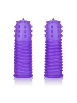 CalExotics Intimate Play Finger Tingler Set Flexible Silicone 2pcs