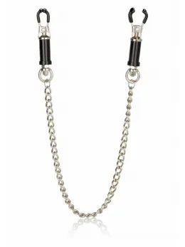 CalExotics Superior Adjustable Nipple Clamps with Decorative Chain 2.5”