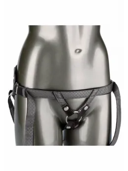 CalExotics The Regal Princess Harness Adjustable Vegan Leather Black