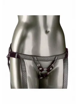 CalExotics The Regal Duchess Harness Adjustable Vegan Leather Black