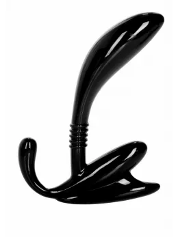 Apollo Curved Prostate Probe Flexible Intimate Massager Black