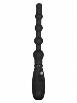 Booty Call Booty Flexer Silicone Beaded Probe, 3-Speed, Waterproof, 5.75”
