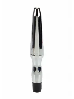 Waterproof Anal Probe Model 6.5” Silver-Plated Multi-Speed System
