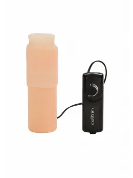Vibrating Oro Simulator Multi-Speed Intimate Device, Compact PVC, 2AA