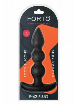 FORTO F-42 Spiral Beads Black Premium Silicone Flexible Design