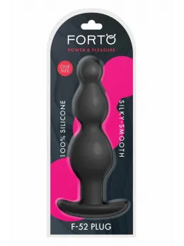 FORTO F-52 Cone Beads Black Premium Silicone Flexible System