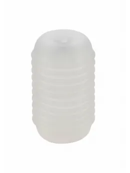 Pop Sock Ribbed Intimate Sleeve - Reversible, Ribbed Texture, Flexible Fit