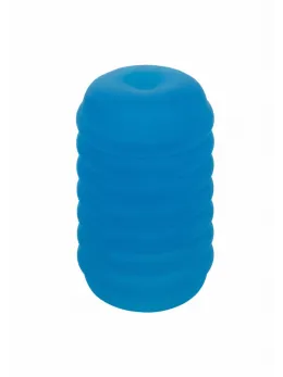Pop Sock Ribbed Reversible Intimate Sleeve - Flexible & Textured, Clear