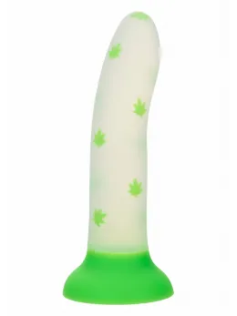 Glow Stick Leaf Silicone Model with Glow-in-the-Dark Leaf Pattern, Medium