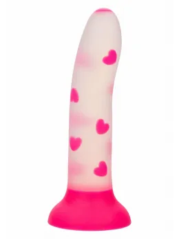 Glow Stick Heart by Glow Stick - Silicone, Glow-in-the-Dark, Suction Cup