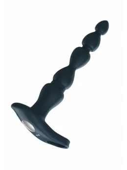 ToyJoy Elixer Vibrating Double Penetrator Flexible Beaded System Black