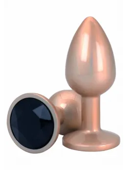 ToyJoy HAPPINESS Shine Like A Star Plug Silicone Gemstone Base Black S