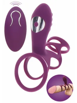 ToyJoy Halo Halo C-Ring Sleeve Intimate Silicone Ring Vibrating Black
