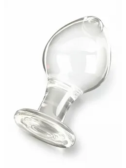 TOYJOY GLASS WORXX Brilliant Anal Star Glass Plug, Bulbous Tip, Clear
