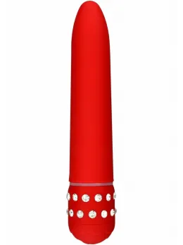 ToyJoy Diamond Superbe Vibrator Classic Design with Rhinestone Detail 19 cm