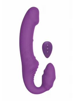 ToyJoy Nymphea Strapless Vibrating Couple Device, Remote, Silicone, USB, Pink