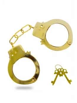 TOYJOY Metal Handcuffs Adjustable Silver Secure Lock System