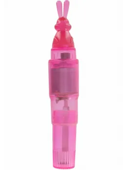 ToyJoy Bunny Stimulator Pink Compact Silicone Intimate Device 8713221016539