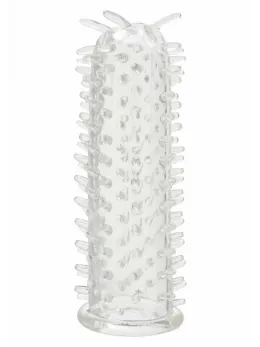 ToyJoy Seduction Sleeve TPR Textured Intimate Extension Transparent
