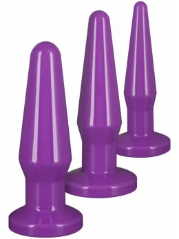 TOYJOY Best Butt Buddies Set - 3-Piece TPE Anal Plug Collection