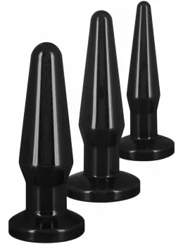 TOYJOY Best Butt Buddies Set - 3-Piece TPE Anal Plug Collection