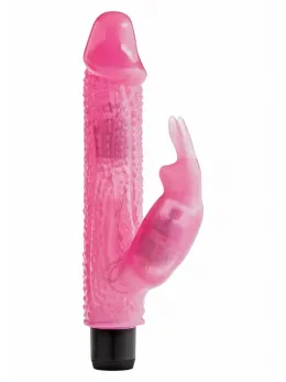 TOYJOY Crystal Dancer Rabbit Vibrator Transparent, Multi-Speed, 5 Functions