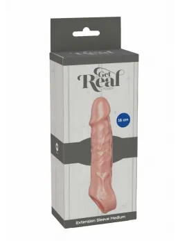 TOYJOY Get Real Extension Sleeve TPE Medium 16 cm - Flexible Enhancer