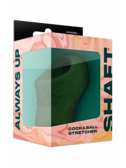 SHAFT MODEL P Intimate Silicone Stretcher Green 7.9cm FLEXISKIN™