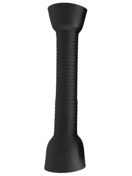 Autoblow VacuGlide Small Silicone Sleeve Black - Grooved Accessory