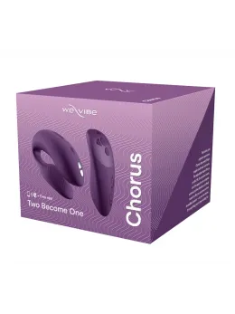 We-Vibe Chorus Purple - Flexible Dual-Motor Intimate Device with Remote