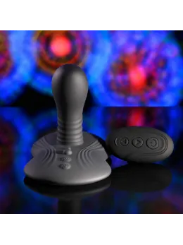 Playboy Sittin' & Spinnin' Ride-On Vibrator Black - Rotating & Vibrating System