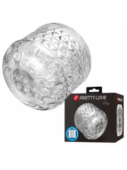 Pretty Love Cary Double Entry Manual Intimate Device Transparent 6x6cm