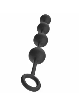 HIDDEN DESIRE Extreme Heavy Anal Balls Extra Large Silicone 49cm Black