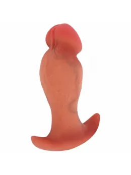 Hidden Desire Inferno Anatomical Plug 13 cm Liquid Silicone Black